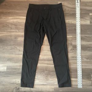 Lululemon Black Tweed Slim ABC Pants (33)